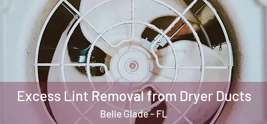 Excess Lint Removal from Dryer Ducts Belle Glade - FL